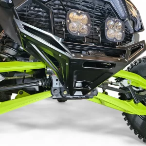 Elektric Offroad Designs 2022-2025 Polaris RZR Pro R/ Turbo R Machined Billet Front Winch Bumper (Black Anodize)